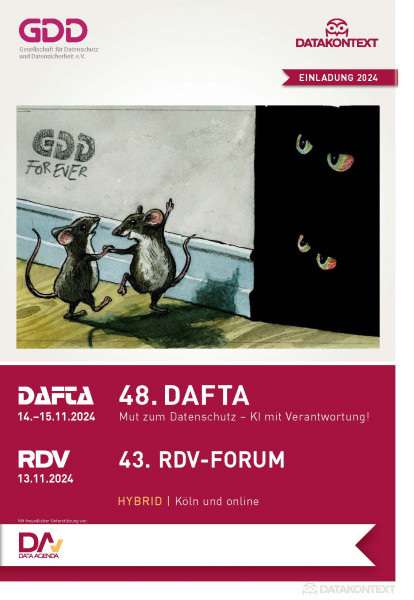 48. DAFTA + 43. RDV-Forum