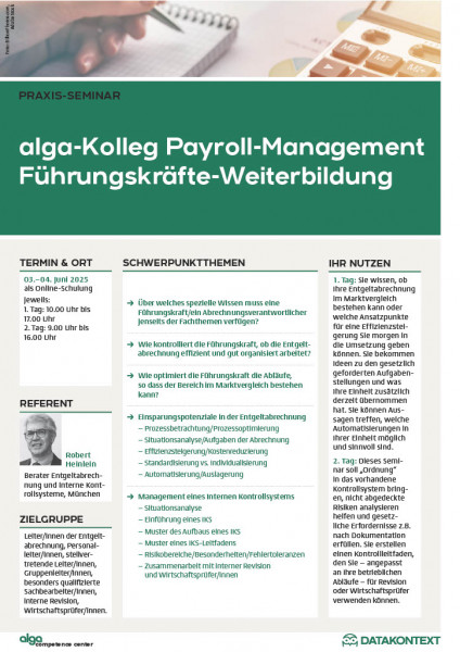 alga-Kolleg Payroll Management