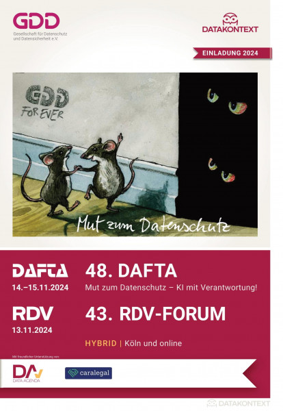 48. DAFTA + 43. RDV-Forum