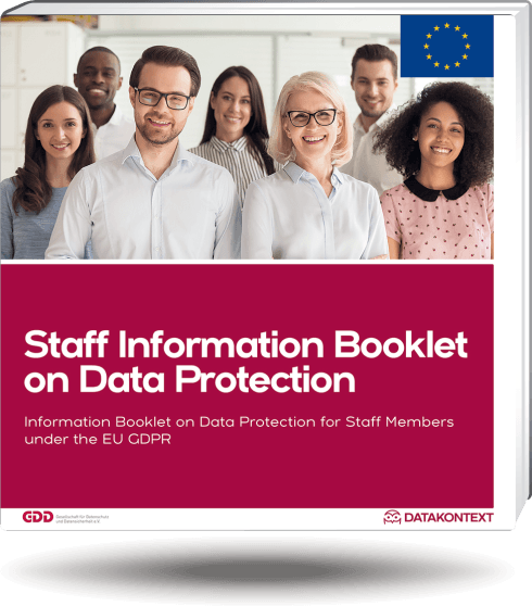 Mitarbeiterinformation Datenschutz  (Europaversion/englisch)