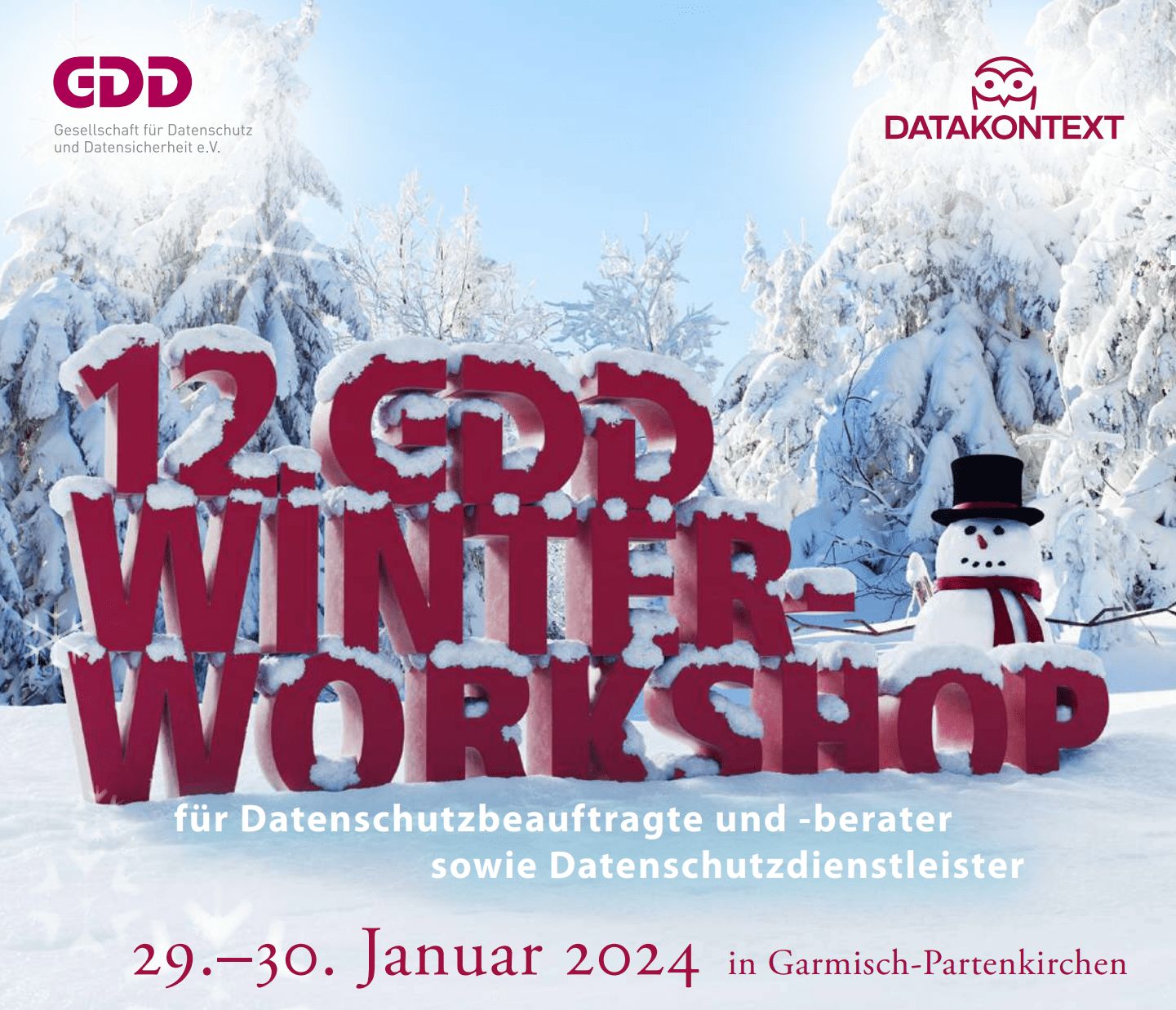 12. GDD-Winter-Workshop