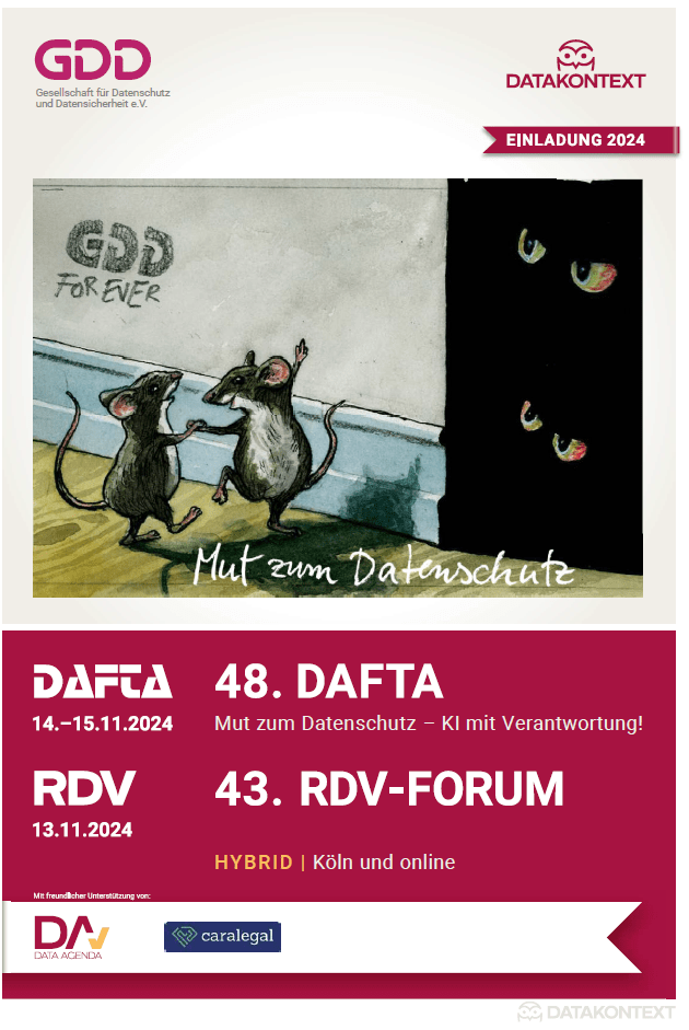 48. DAFTA + 43. RDV-Forum