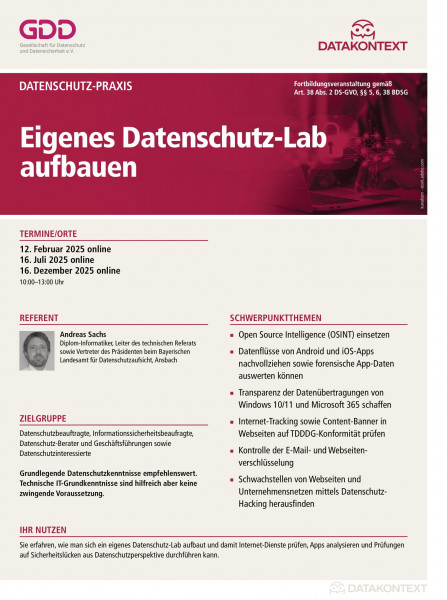 Eigenes Datenschutz-Lab aufbauen